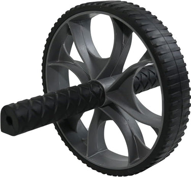 Ab Roller Wheel – Core Exercise Machine for Home Workouts, Strengthens Abs & Core, Compact & Portable Fitness Tool – Black